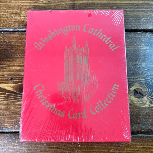 Vintage Washington Cathedral Christmas Card Collection NEW UNOPENED - Picture 1 of 5